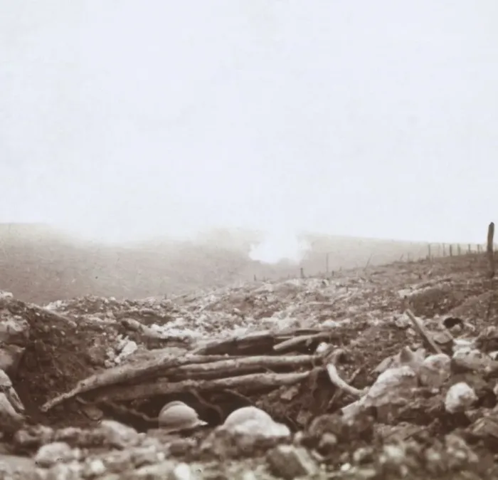 Framed Print : Bombardment, Le Mort Homme, (Dead Mans Hill), northern France, c1914-c1918 Framed Print : Bombardment, Le Mort Homme, (Dead Mans Hill), northern France, c1914-c1918