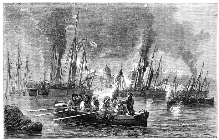 Framed Print : The Bombardment of Sveaborg - sketched by J. W. Carmichael, 1856. Creator: Unknown Framed Print : The Bombardment of Sveaborg - sketched by J. W. Carmichael, 1856. Creator: Unknown