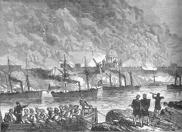 Bombardment of Sweaborg, c1880