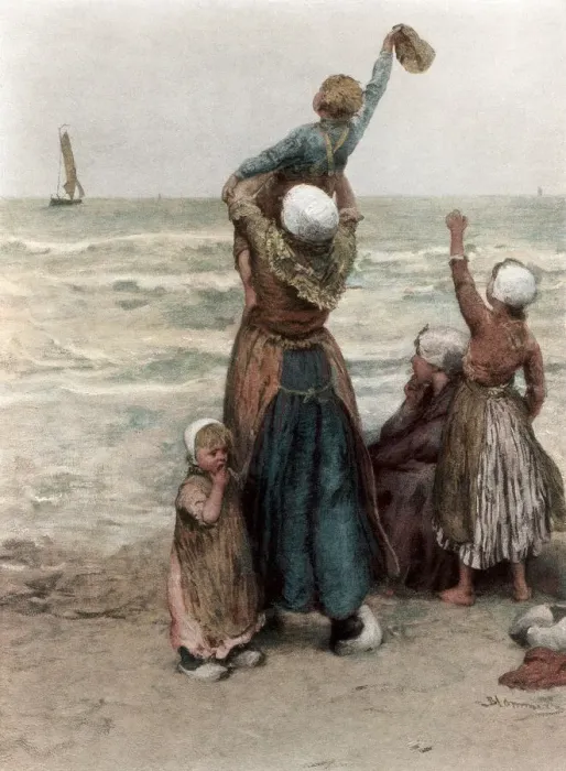 Framed Print : Bon Voyage!, 1889 Framed Print : Bon Voyage!, 1889