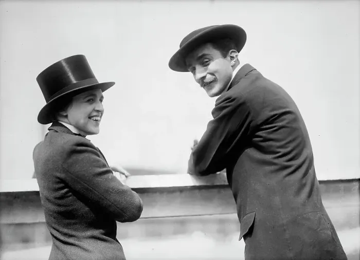 Framed Print : Bonaparte, Jerome - At Horse Show with Miss Ellen Rasmussen, 1912. Creator: Harris & Ewing. Bonaparte, Jerome - At Horse Show with Miss Ellen Rasmussen, 1912. Creator: Harris & Ewing Framed Print : Bonaparte, Jerome - At Horse Show with Miss Ellen Rasmussen, 1912. Creator: Harris & Ewing. Bonaparte, Jerome - At Horse Show with Miss Ellen Rasmussen, 1912. Creator: Harris & Ewing