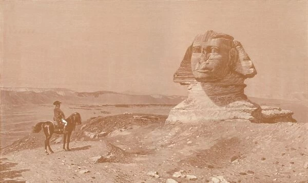 Bonaparte Before the Sphinx, 1886, (1896). Artist: Henry Wolf