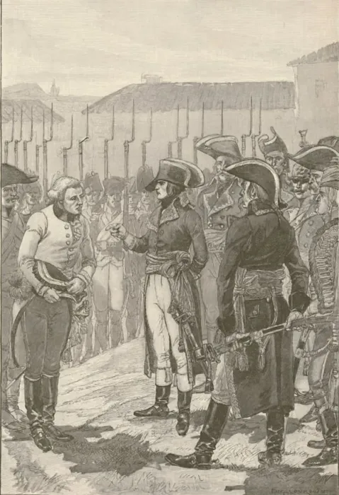 Framed Print : Bonaparte, Surprised at Lonato... Compels 4000 Austrians To Surrender, 1796, (1896) Framed Print : Bonaparte, Surprised at Lonato... Compels 4000 Austrians To Surrender, 1796, (1896)