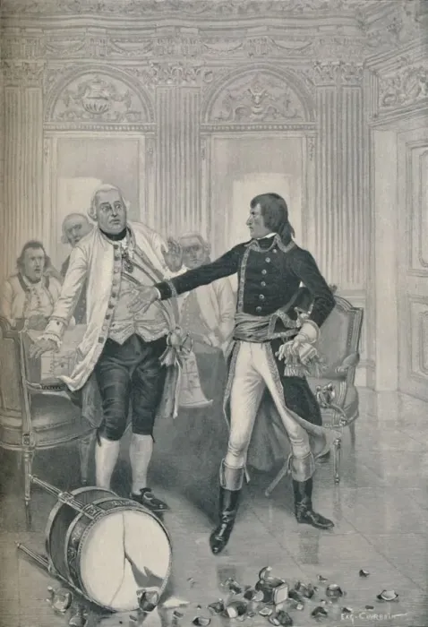Framed Print : Bonapartes Termination of the Interview with the Austrian Envoy, 1896 Framed Print : Bonapartes Termination of the Interview with the Austrian Envoy, 1896