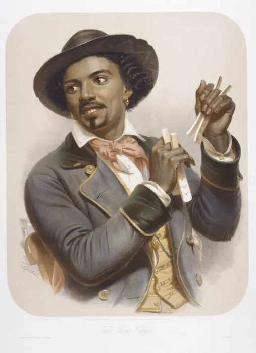 Framed Print : The Bone Player, 1857. Creator: Jean-Baptiste Adolphe Lafosse Framed Print : The Bone Player, 1857. Creator: Jean-Baptiste Adolphe Lafosse