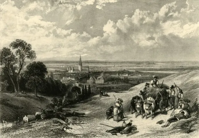 Framed Print : Bonn, c1872. Creator: Thomas Abiel Prior Framed Print : Bonn, c1872. Creator: Thomas Abiel Prior