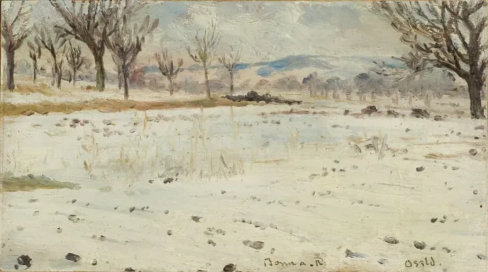 Framed Print : Bonn am Rhein. Winter Landscape. Creator: Helmer Osslund Framed Print : Bonn am Rhein. Winter Landscape. Creator: Helmer Osslund
