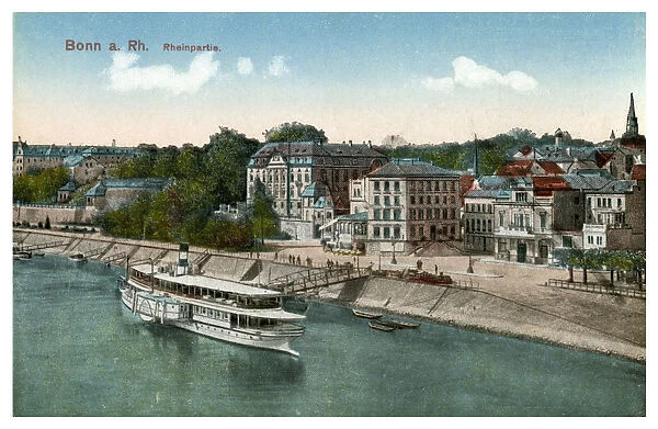 Bonn and the River Rhine, 20th century