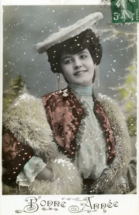 Framed Print : Bonne Annee (Happy New Year), c1900s(?) Framed Print : Bonne Annee (Happy New Year), c1900s(?)