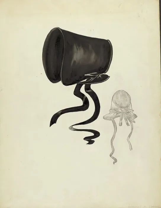 Framed Print : Bonnet, 1935 / 1942. Creator: Dorothy M. Gerhard Framed Print : Bonnet, 1935 / 1942. Creator: Dorothy M. Gerhard