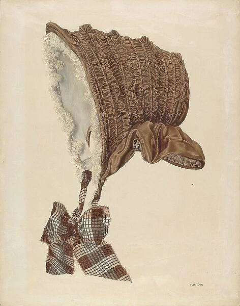 Bonnet, 1935 / 1942. Creator: Ferdinand Badin