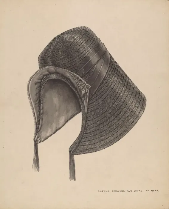 Framed Print : Bonnet, c. 1938. Creator: Francis Law Durand Framed Print : Bonnet, c. 1938. Creator: Francis Law Durand