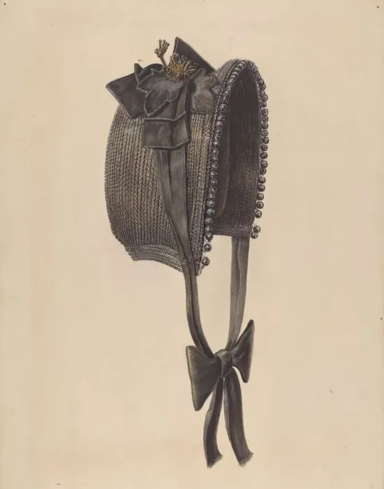Framed Print : Bonnet, c. 1938. Creator: Francis Law Durand Framed Print : Bonnet, c. 1938. Creator: Francis Law Durand