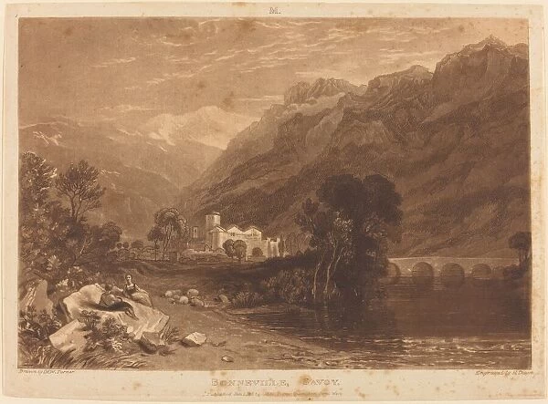 Bonneville, published 1816. Creator: JMW Turner