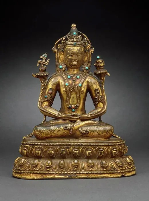 Framed Print : The Bonpo Deity Kunzang Akor (image 1 of 2), 16th century. Creator: Unknown Framed Print : The Bonpo Deity Kunzang Akor (image 1 of 2), 16th century. Creator: Unknown