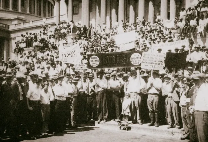 Framed Print : Bonus Army demonstrating outside the Capitol, Washington DC, USA, Great Depression, 1932 Framed Print : Bonus Army demonstrating outside the Capitol, Washington DC, USA, Great Depression, 1932
