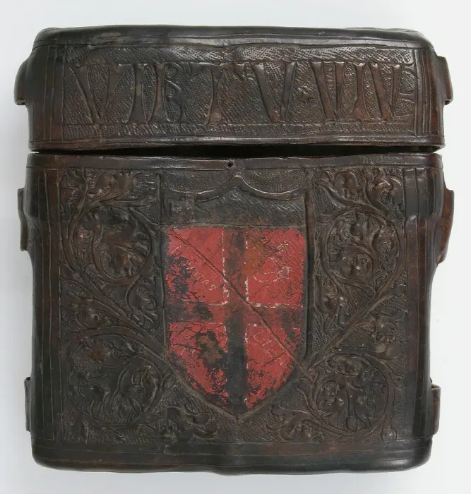 Framed Print : Book Box, Italian, 15th century. Creator: Unknown Framed Print : Book Box, Italian, 15th century. Creator: Unknown
