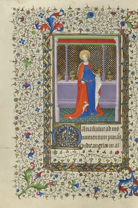 Framed Print : Book of Hours, about 1415-1420. Creators: Boucicaut Master, Master of the Rohan Hours Framed Print : Book of Hours, about 1415-1420. Creators: Boucicaut Master, Master of the Rohan Hours