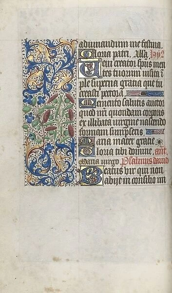 Book of Hours (Use of Rouen), c. 1470. Creator: Master of the Geneva Latini (French