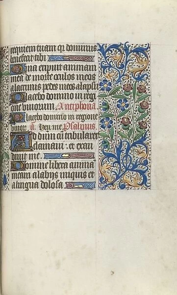 Book of Hours (Use of Rouen): fol. 104r, c. 1470. Creator: Master of the Geneva Latini (French
