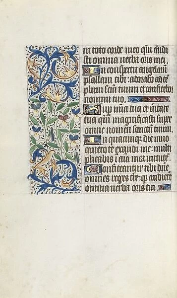 Book of Hours (Use of Rouen): fol. 106r, c. 1470. Creator: Master of the Geneva Latini (French