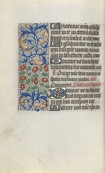 Book of Hours (Use of Rouen): fol. 111v, c. 1470. Creator: Master of the Geneva Latini (French