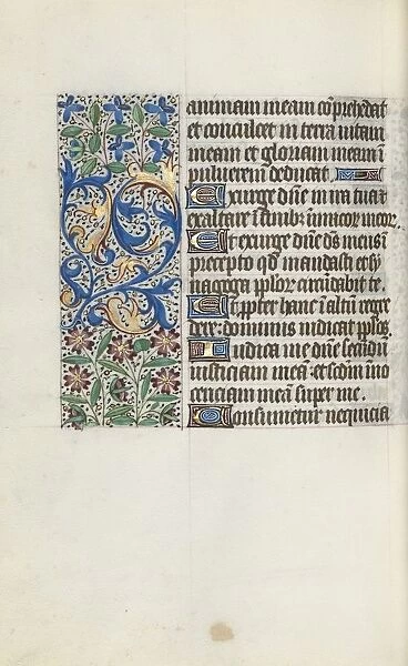 Book of Hours (Use of Rouen): fol. 113v, c. 1470. Creator: Master of the Geneva Latini (French