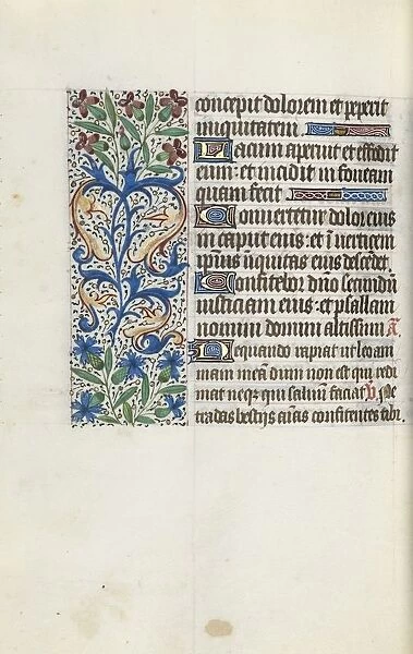 Book of Hours (Use of Rouen): fol. 114v, c. 1470. Creator: Master of the Geneva Latini (French