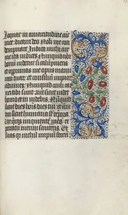 Framed Print : Book of Hours (Use of Rouen): fol. 116r, c. 1470. Creator: Master of the Geneva Latini (French Framed Print : Book of Hours (Use of Rouen): fol. 116r, c. 1470. Creator: Master of the Geneva Latini (French