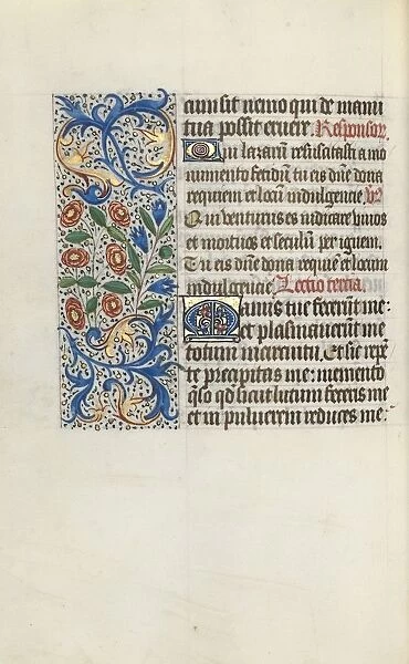 Book of Hours (Use of Rouen): fol. 116v, c. 1470. Creator: Master of the Geneva Latini (French