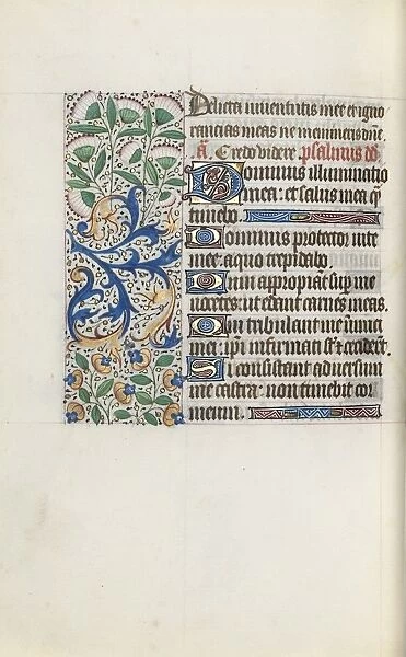 Book of Hours (Use of Rouen): fol. 120v, c. 1470. Creator: Master of the Geneva Latini (French