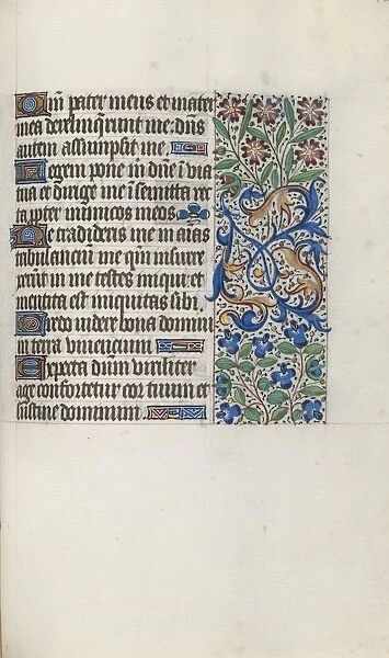 Book of Hours (Use of Rouen): fol. 122r, c. 1470. Creator: Master of the Geneva Latini (French