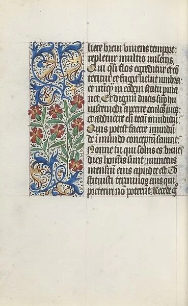 Book of Hours (Use of Rouen): fol. 123v, c. 1470. Creator: Master of the Geneva Latini (French