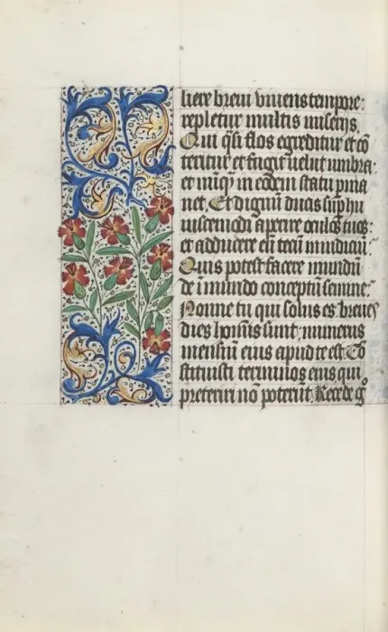 Framed Print : Book of Hours (Use of Rouen): fol. 123v, c. 1470. Creator: Master of the Geneva Latini (French Framed Print : Book of Hours (Use of Rouen): fol. 123v, c. 1470. Creator: Master of the Geneva Latini (French