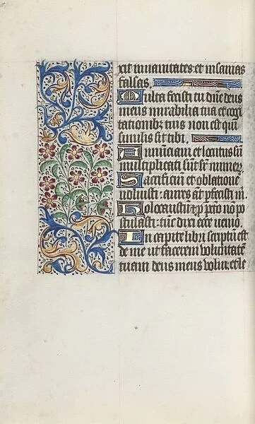 Book of Hours (Use of Rouen): fol. 125v, c. 1470. Creator: Master of the Geneva Latini (French