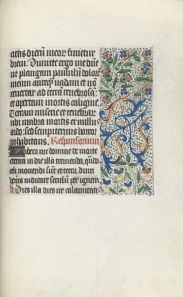 Book of Hours (Use of Rouen): fol. 133r, c. 1470. Creator: Master of the Geneva Latini (French