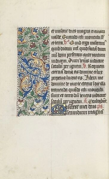 Book of Hours (Use of Rouen): fol. 133v, c. 1470. Creator: Master of the Geneva Latini (French
