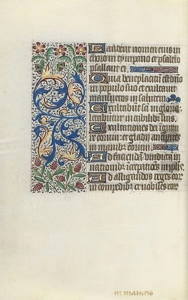 Book of Hours (Use of Rouen): fol. 142v, c. 1470. Creator: Master of the Geneva Latini (French