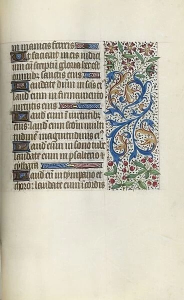 Book of Hours (Use of Rouen): fol. 143r, c. 1470. Creator: Master of the Geneva Latini (French