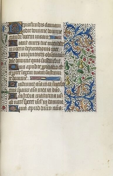 Book of Hours (Use of Rouen): fol. 145r, c. 1470. Creator: Master of the Geneva Latini (French