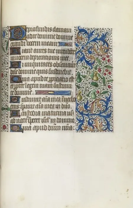 Framed Print : Book of Hours (Use of Rouen): fol. 145r, c. 1470. Creator: Master of the Geneva Latini (French Framed Print : Book of Hours (Use of Rouen): fol. 145r, c. 1470. Creator: Master of the Geneva Latini (French