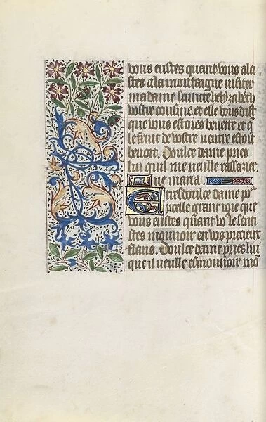 Book of Hours (Use of Rouen): fol. 147v, c. 1470. Creator: Master of the Geneva Latini (French