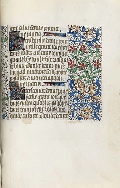 Book of Hours (Use of Rouen): fol. 148r, c. 1470. Creator: Master of the Geneva Latini (French
