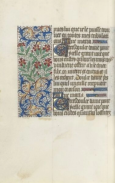 Book of Hours (Use of Rouen): fol. 148v, c. 1470. Creator: Master of the Geneva Latini (French