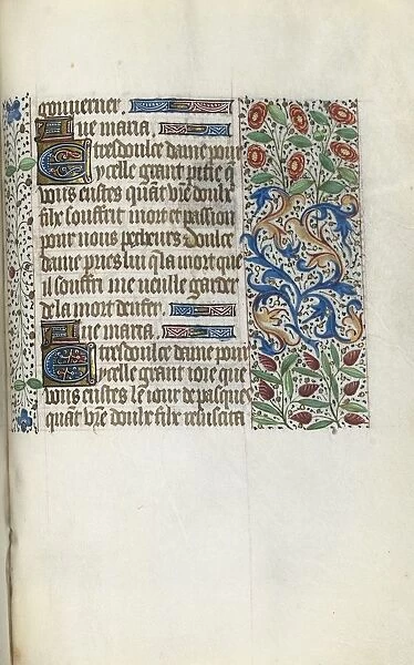 Book of Hours (Use of Rouen): fol. 150r, c. 1470. Creator: Master of the Geneva Latini (French