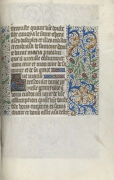 Book of Hours (Use of Rouen): fol. 151r, c. 1470. Creator: Master of the Geneva Latini (French
