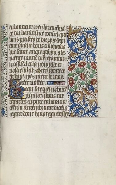 Book of Hours (Use of Rouen): fol. 152r, c. 1470. Creator: Master of the Geneva Latini (French