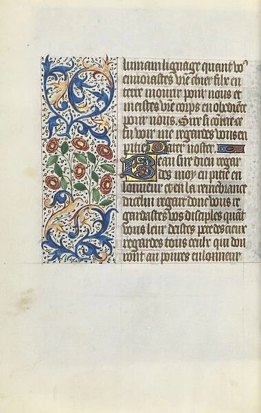 Book of Hours (Use of Rouen): fol. 152v, c. 1470. Creator: Master of the Geneva Latini (French