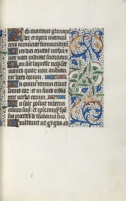 Framed Print : Book of Hours (Use of Rouen): fol. 32r, c. 1470. Creator: Master of the Geneva Latini (French Framed Print : Book of Hours (Use of Rouen): fol. 32r, c. 1470. Creator: Master of the Geneva Latini (French
