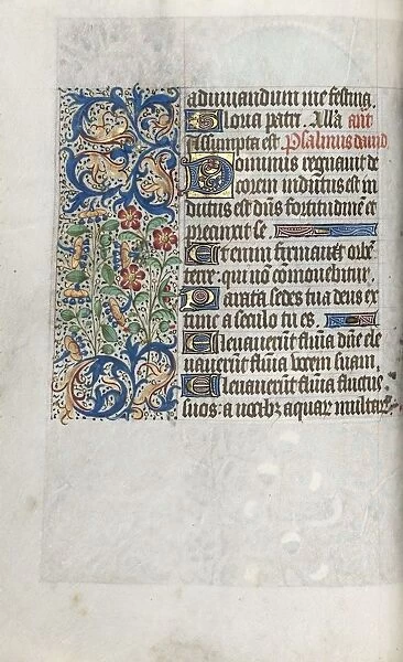Book of Hours (Use of Rouen): fol. 39b, c. 1470. Creator: Master of the Geneva Latini (French